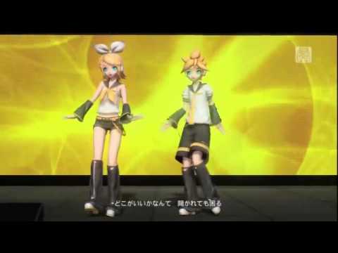 Rin & Len Kagamine - Butterfly on Your Right Shoulder, Dream Theater Project Diva 2nd