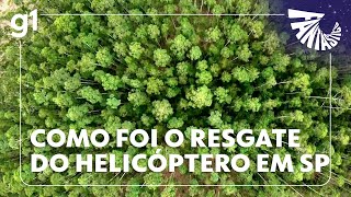 Thumbnail for Veja como equipes de resgate chegaram aos destroços do helicóptero que caiu em SP | FANTÁSTICO