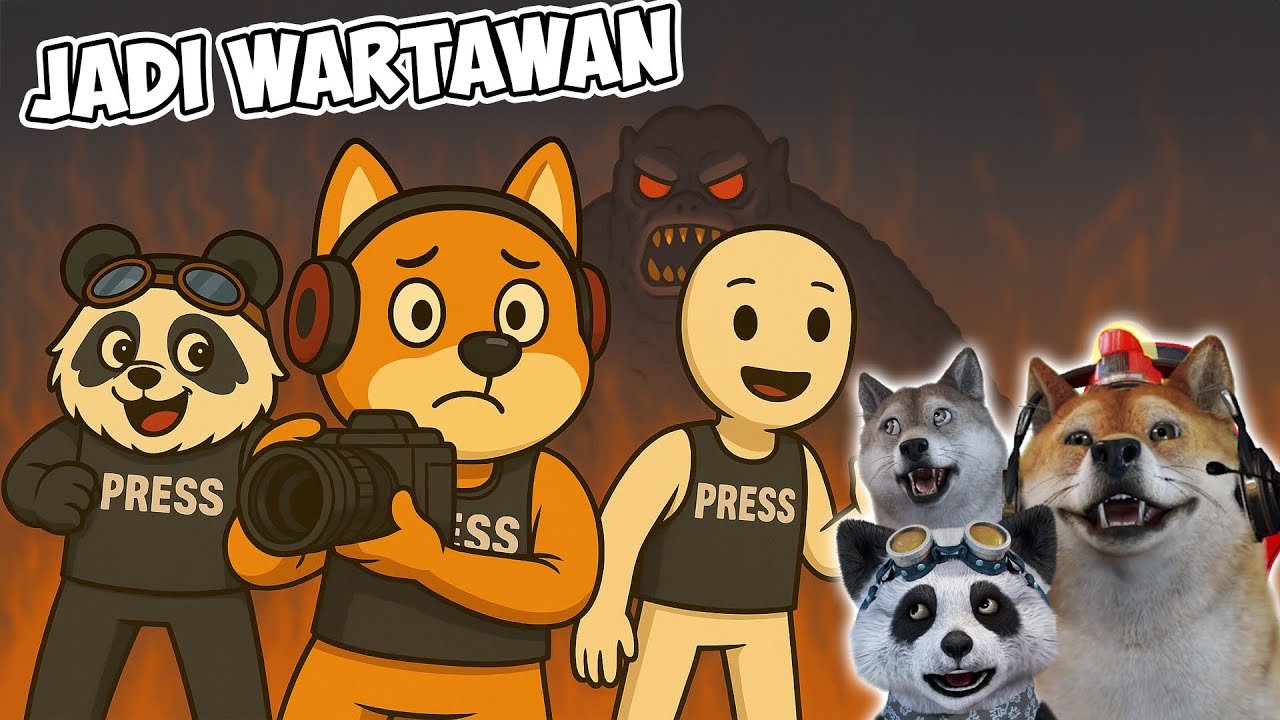 TRIO KOCAK KEMBALI JADI WARTAWAN? MELIPUT MONSTER! - The Headliners Indonesia #4