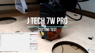 J Tech Pro Laser Cutting Baltic Birch Plywood Test