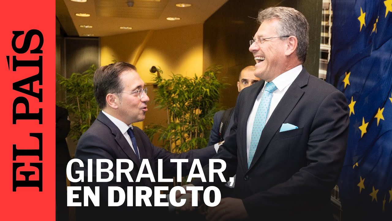 Albares y Sefcovic presentan avances en las negociaciones sobre Gibraltar
