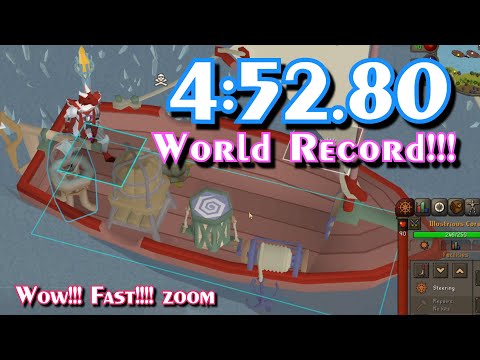 Gwenith Glide Marlin (Former) World Record!! 4:52.80 - Old School RuneScape