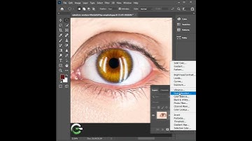 how to change eye color in photoshop in seconds #shorts #EyeColor