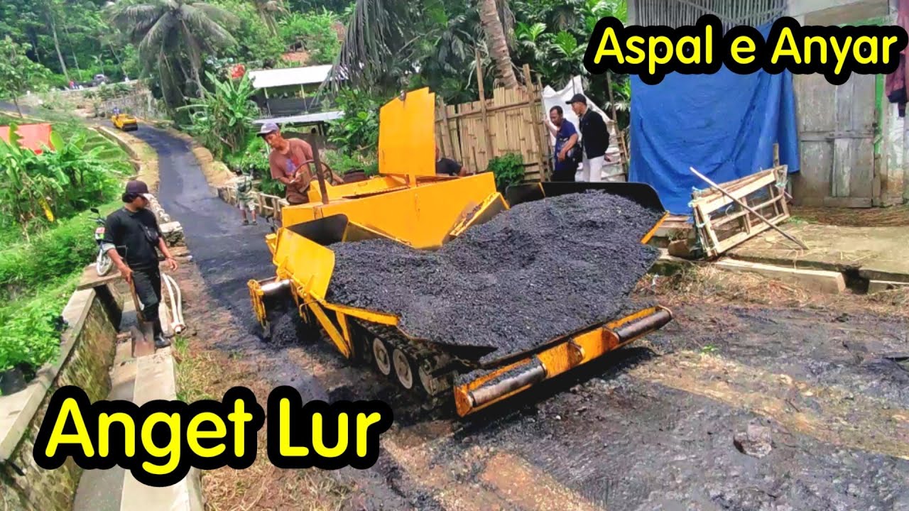 Aspal Hotmix Jalan Desa