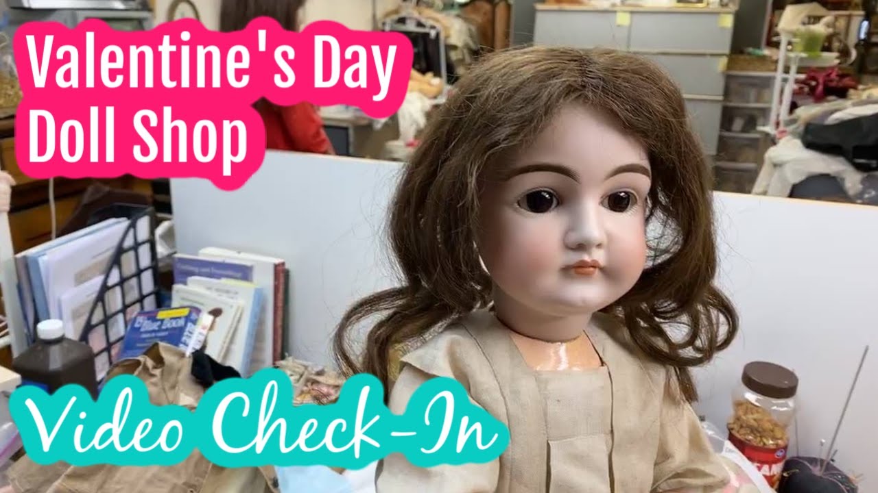 Valentine’s Day Check-In from the Doll Shop | Behind the Doll Shop Scenes Video
