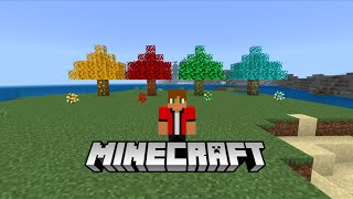 Incríveis ÁRVORES de MINÉRIOS no Minecraft PE 1.21+ | Bedrock addon