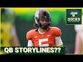 SHOWTIME: Dante Moore, Dylan Raiola LEAD Oregon Ducks QB Room—Who Will SHINE on Saturday?