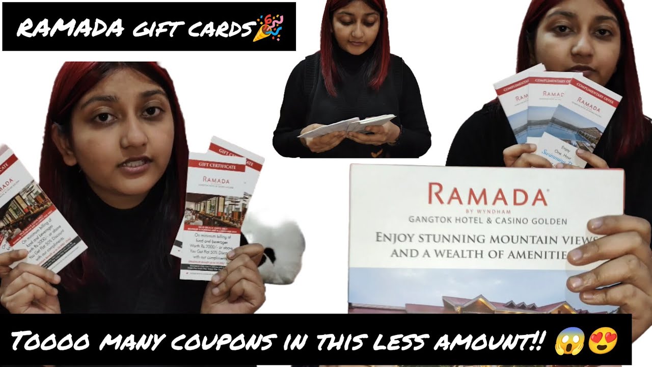RAMADA by Wyndham|| Gift Coupons &amp; Vouchers|| Steal the deal🎉 || Gangtok luxurious hotel ...