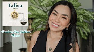 TALISA JEWELRY MAP NECKLACE TRY ON REVIEW