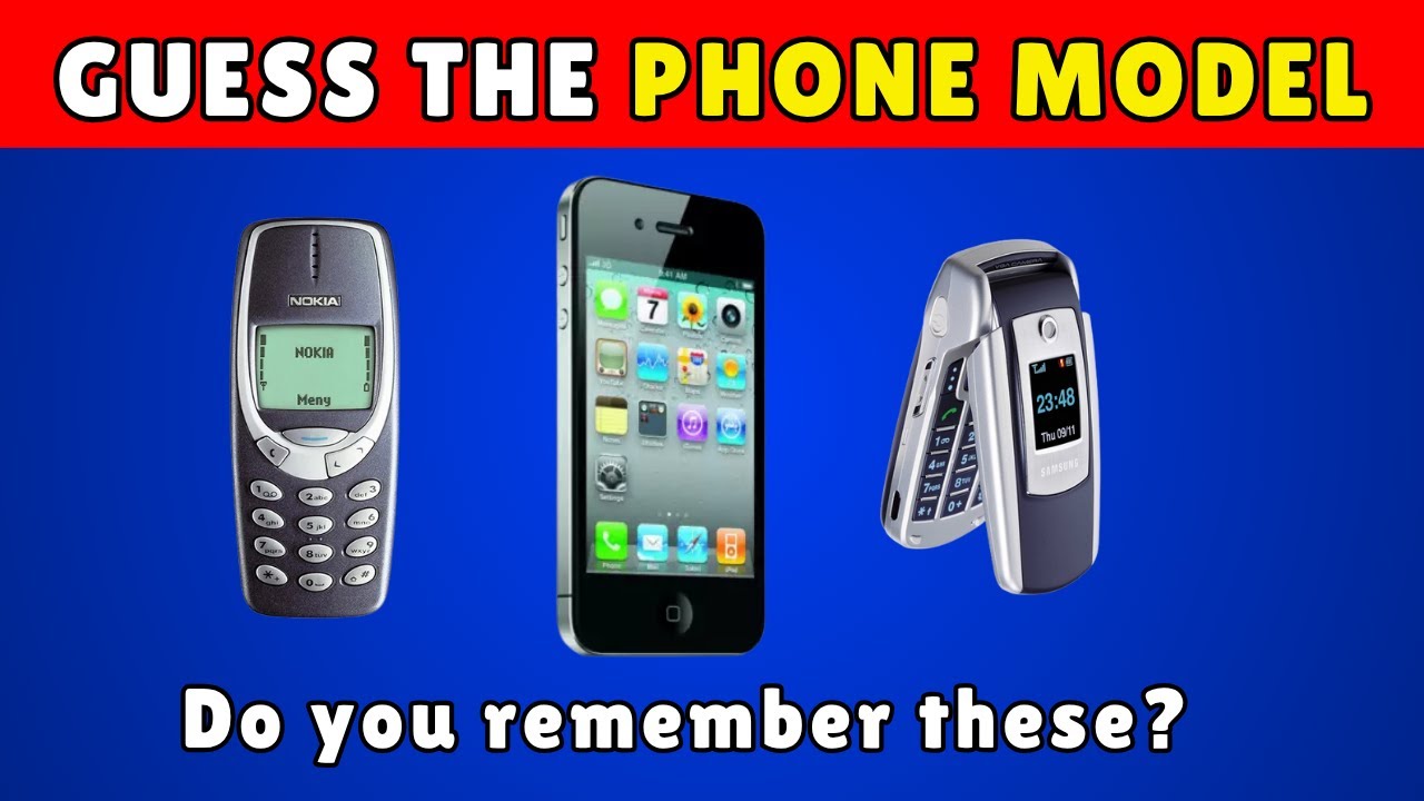 Угадай модель телефона — Легендарные телефоны 2000-х