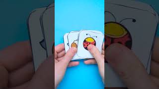 Paper Bug Trick 🪲📦 Moving Insects in a Paper Jar! #creative #fun #craft
