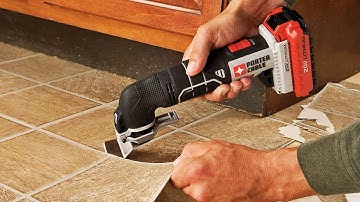 PORTER-CABLE PCC710B 20V MAX Oscillating Tool with 11 Piece Things — Best Oscillating Power Tools...