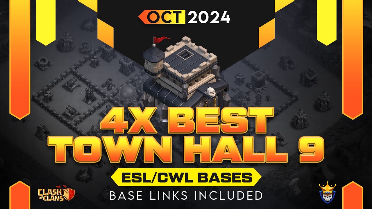Best TH9 WAR Bases | CLASH OF CLANS