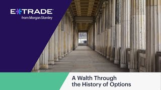 A Walk Through the History of Options