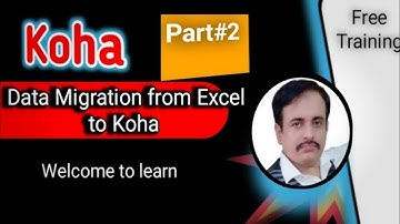Koha data migration from excel to koha |data import from excel to koha in urdu and hindi #infomrk