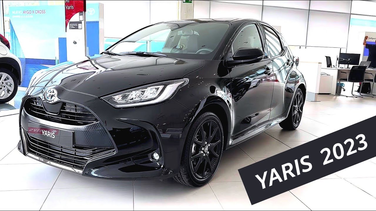 🖤 Toyota Yaris 2023 Style Negro Azabache en Ourense - YouTube