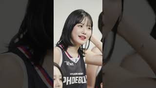 최홍라 현대 모비스 피버스 치어리더 직캠 20250228 Cheerleader Hongra Choi fancam