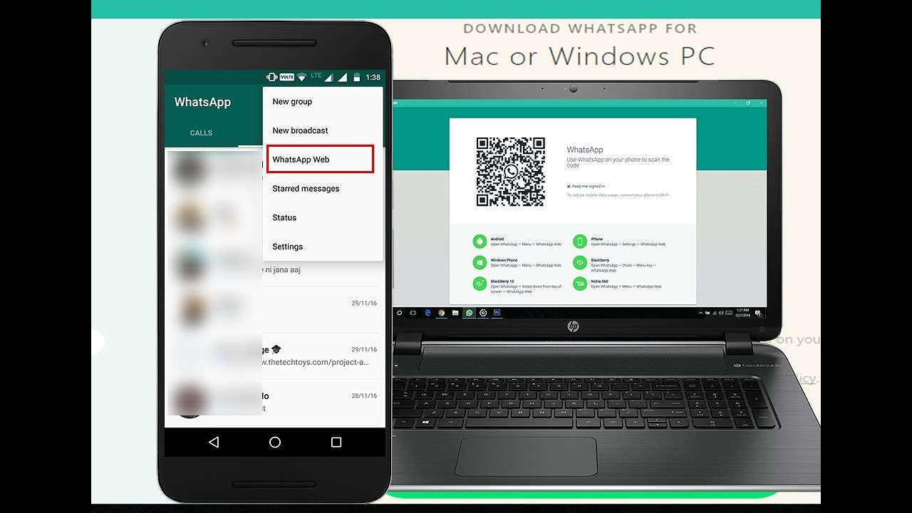 Whatsapp web download windows