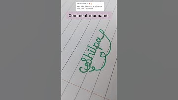 Shilpa name💕/ Craft Wind/ name calligraphy #calligraphy #namecalligraphy #cursive #craftwind #shorts