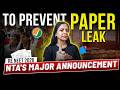 🚨 Re-NEET 2026 Big Update! NTA's BIG Announcement To Stop Paper Leaks!