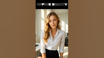 ChatGPT Sora AI Video Prompts | Beautiful Office Girl