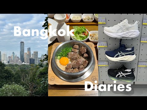 VLOG | Dealing with rash around the mouth, Running shoes for beginners, Central Park in Bangkok 🌳