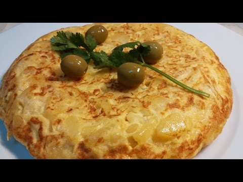 Vídeo: Tortilla Espanhola Com Batatas E Vegetais