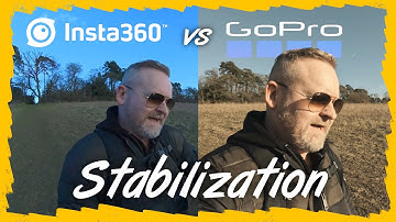 GoPro Hero 10 vs Insta360 One X2 //STABILIZATION Comparison