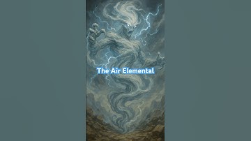 The Air Elemental #dungeonsanddragons #dungeonmaster #monstermanual