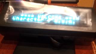 Touchscreen and customer display