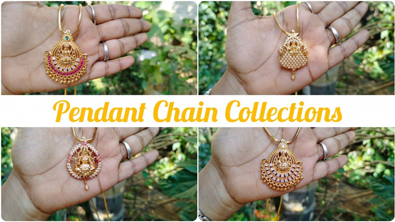 Part- 129✨ New Collection Pendant chain #dailyvideos #video #chain #jewellery dm for ur order 👆🏻💜