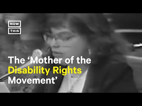 Judy Heumann Testifying