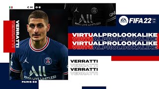 FIFA 22 | VIRTUAL PRO LOOKALIKE | MARCO VERRATTI (TUTORIAL)