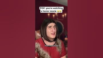 Thumbnail of Horror movie trailers be like #shorts #funny #comedy