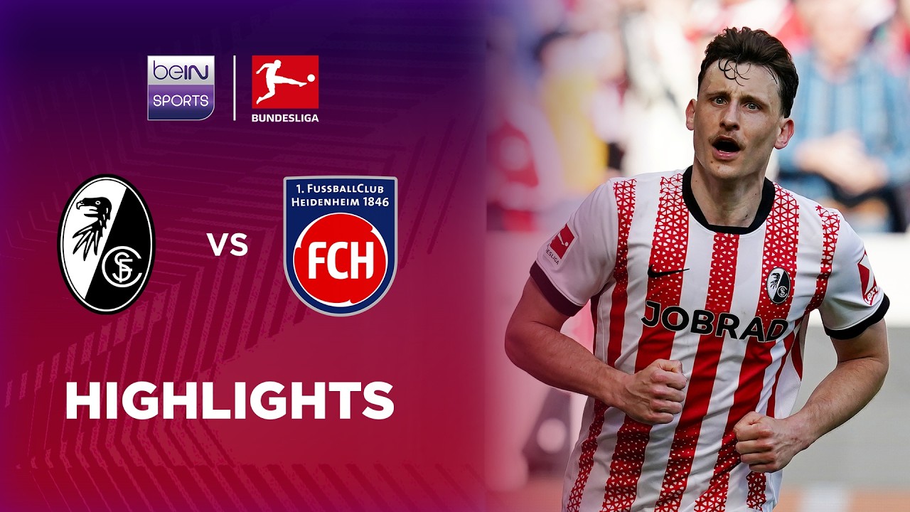 SC Freiburg 2-1 Heidenheim | Bundesliga 25/26 Match Highlights