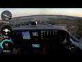 Tecnam Astore Beautiful Sunset Landing at Gulf Shores