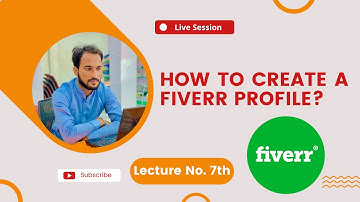 How to create Fiverr Profile? | 7th Zoom Lecture | Shahid Fiverr Wala