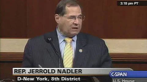 Nadler Defends Hate Crimes Provisions in Defense Bill