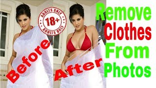 How to remove clothes from any photos