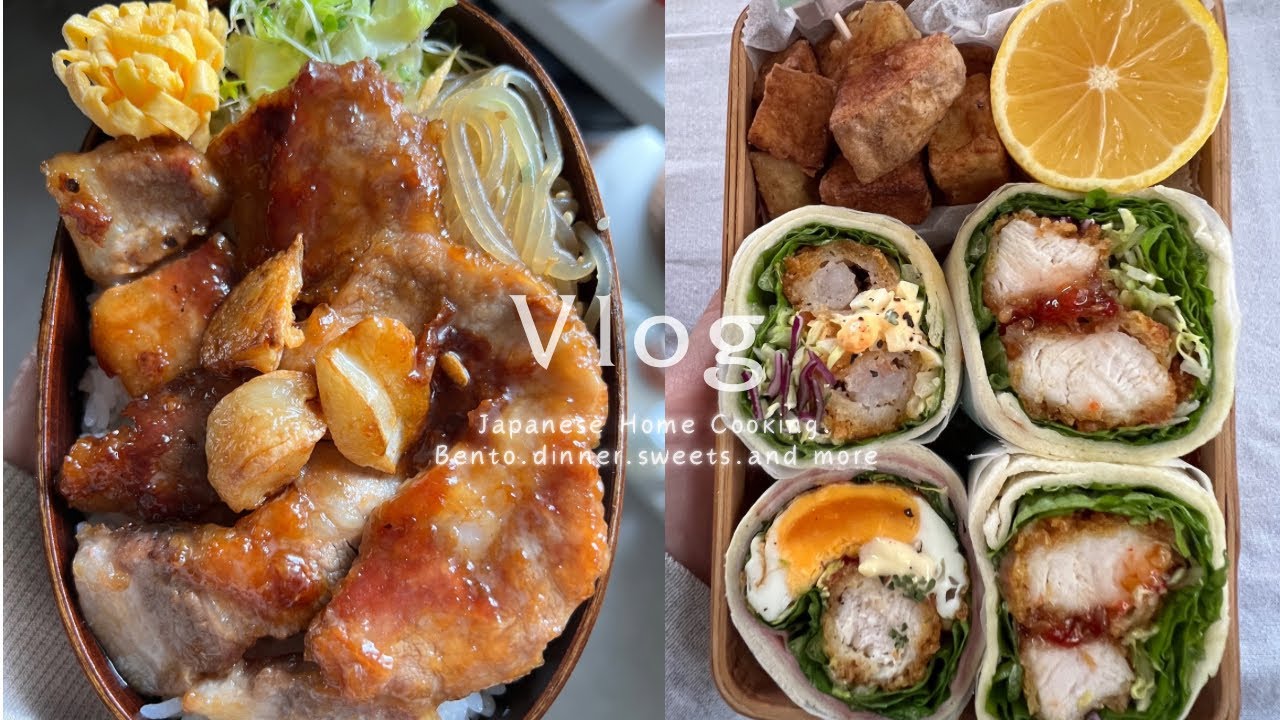 Тонтеки ”Японский свиной стейк｜Сэндвич-ролл｜ Матча Ширатама Дзензай｜Суши с лососем