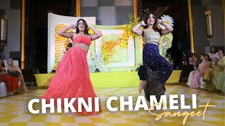 Chikni Chameli || Anusha & Angad's || Wedding  Dance Performance || Sangeet