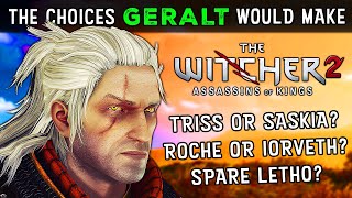 Witcher 2 - Every Choice GERALT Would Make [All Quests] screenshot 3