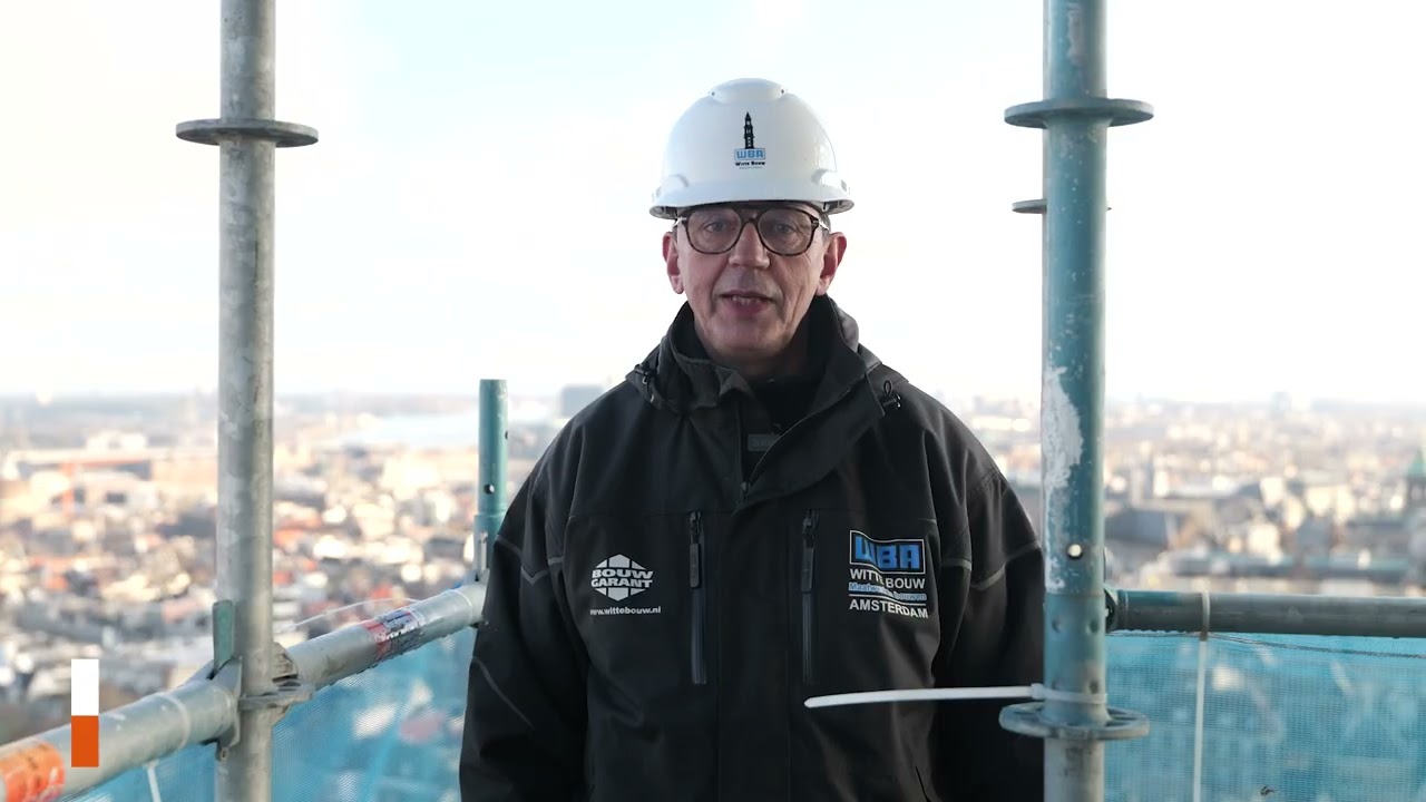Witte Bouw restaureert Westertoren met Snagstream