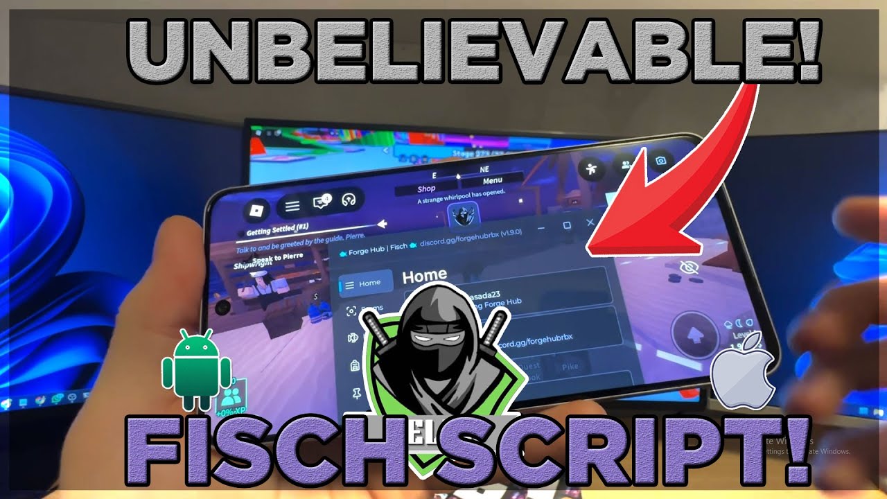 Fisch Script Mobile - Как скачать Fisch Script без ключа - Fisch Macro Mobile (iOS Android) 2026