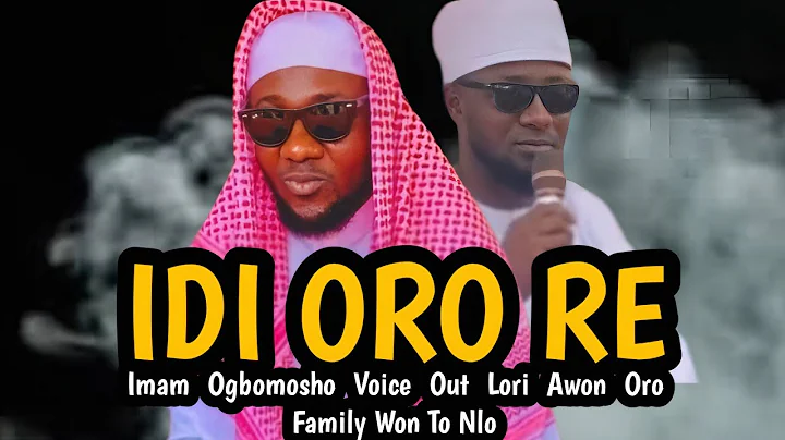 IDI ORO RE | Imam Ogbomosho Voice Out Lori Awon Oro To Nlo Ni Family Won
