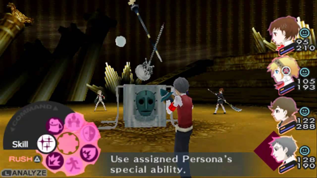 Persona 3 Portable Maniac Mode Mshe Tartarus Floor 135