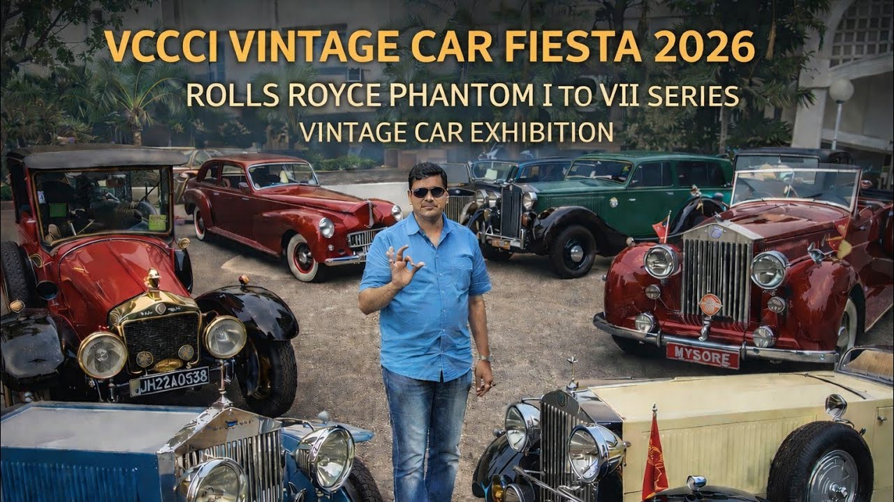 Mumbai Vintage Car Fiesta 2026 | VCCCI Annual Vintage Car Fiesta 2026 | Republic Day Rally 2026 