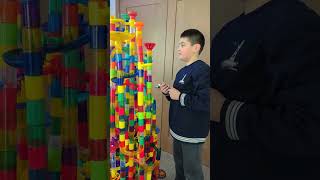 2024 edition marble run, interior view and sounds