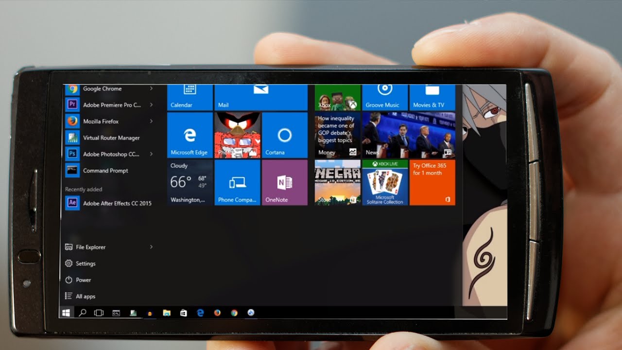 How To Run Windows 10 On Android Device YouTube