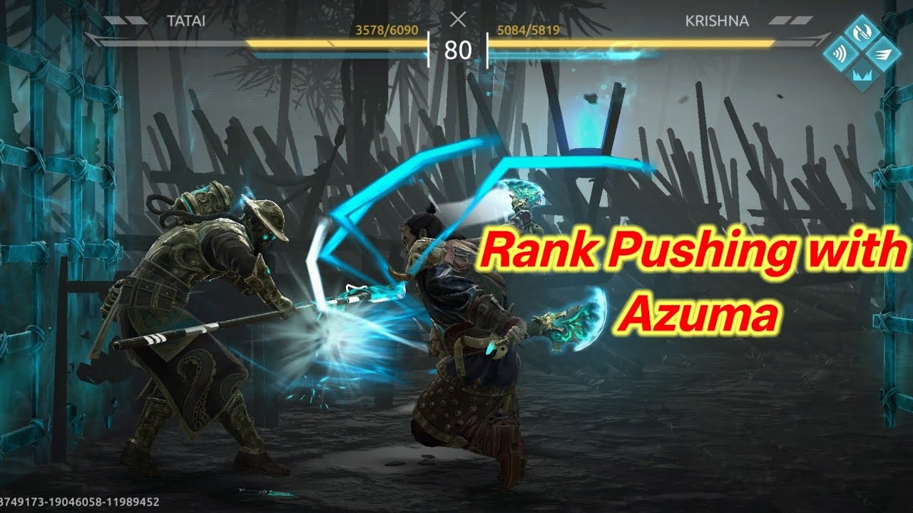 Started Rank pushing with Azuma in shadow fight arena | Shadow fight 4 ...
